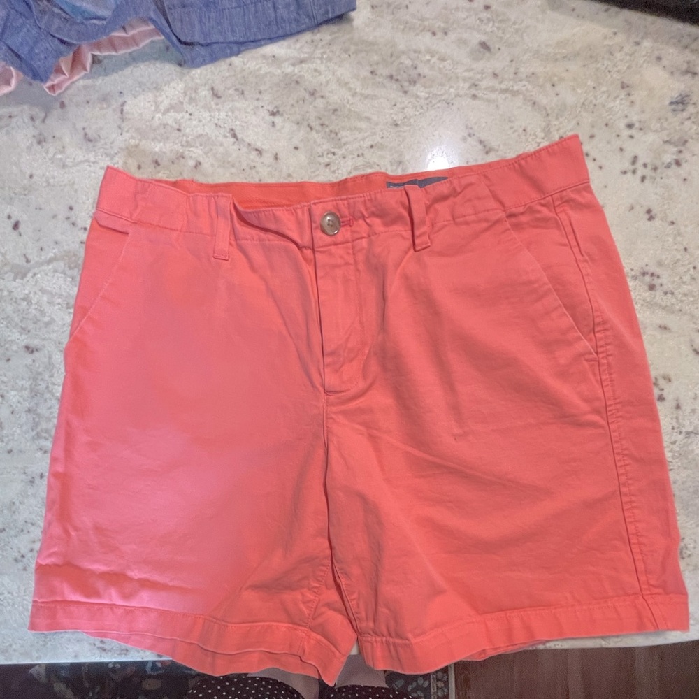 GAP Pink Bermuda Shorts Cotton Twill